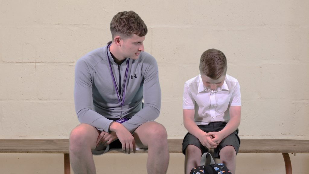 image showing man and child safeguarding children level 1&2