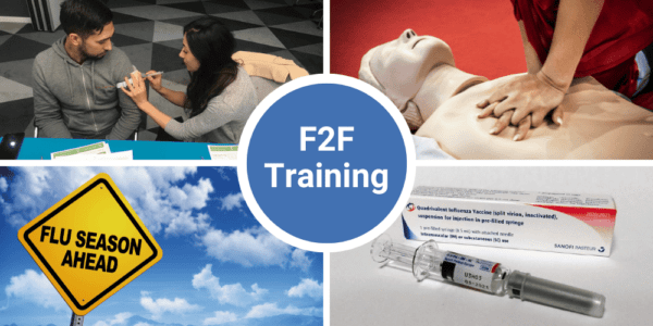 Image for product F2F flu Training blue