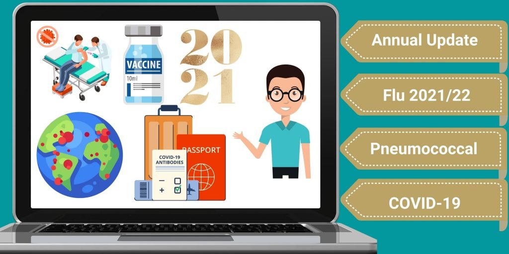 Product image for Annual imms update with flu, covid, pneumococcal course