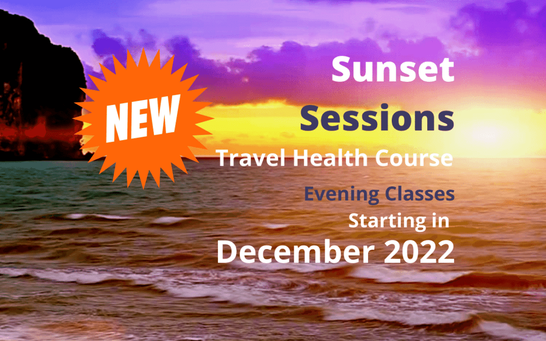 The Sunset Sessions: Travel Health training delivered in the evening