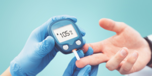 Image showing blood glucose monitoring for Foundations of Diabetes in Primary Care